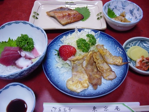 旅館のお泊りはやっぱり二食付！！スタンダードプラン（朝食、夕食付）